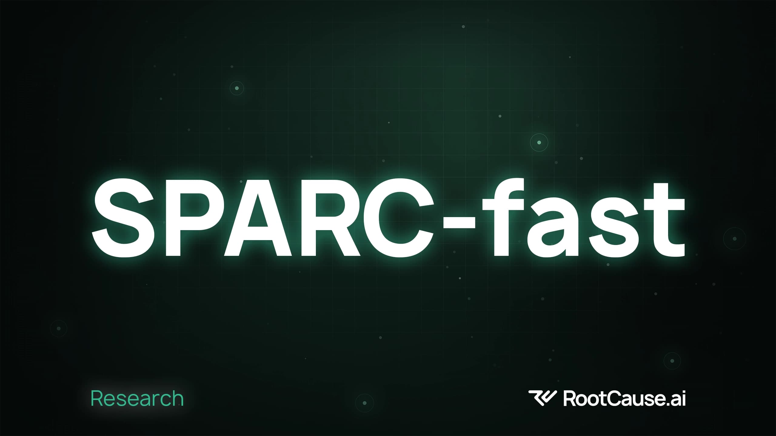 Introducing SPARC-fast